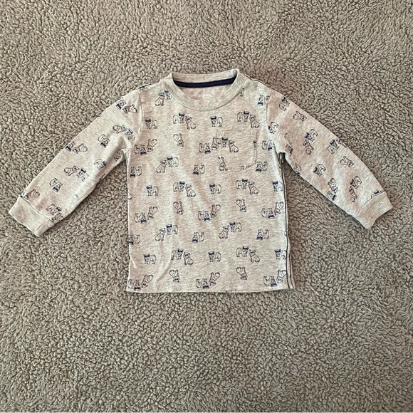 Toddler Boy Long Sleeve Shirts 3T Halloween Dinosaur Stripes Dogs T-Shirts LOT - Picture 8 of 10